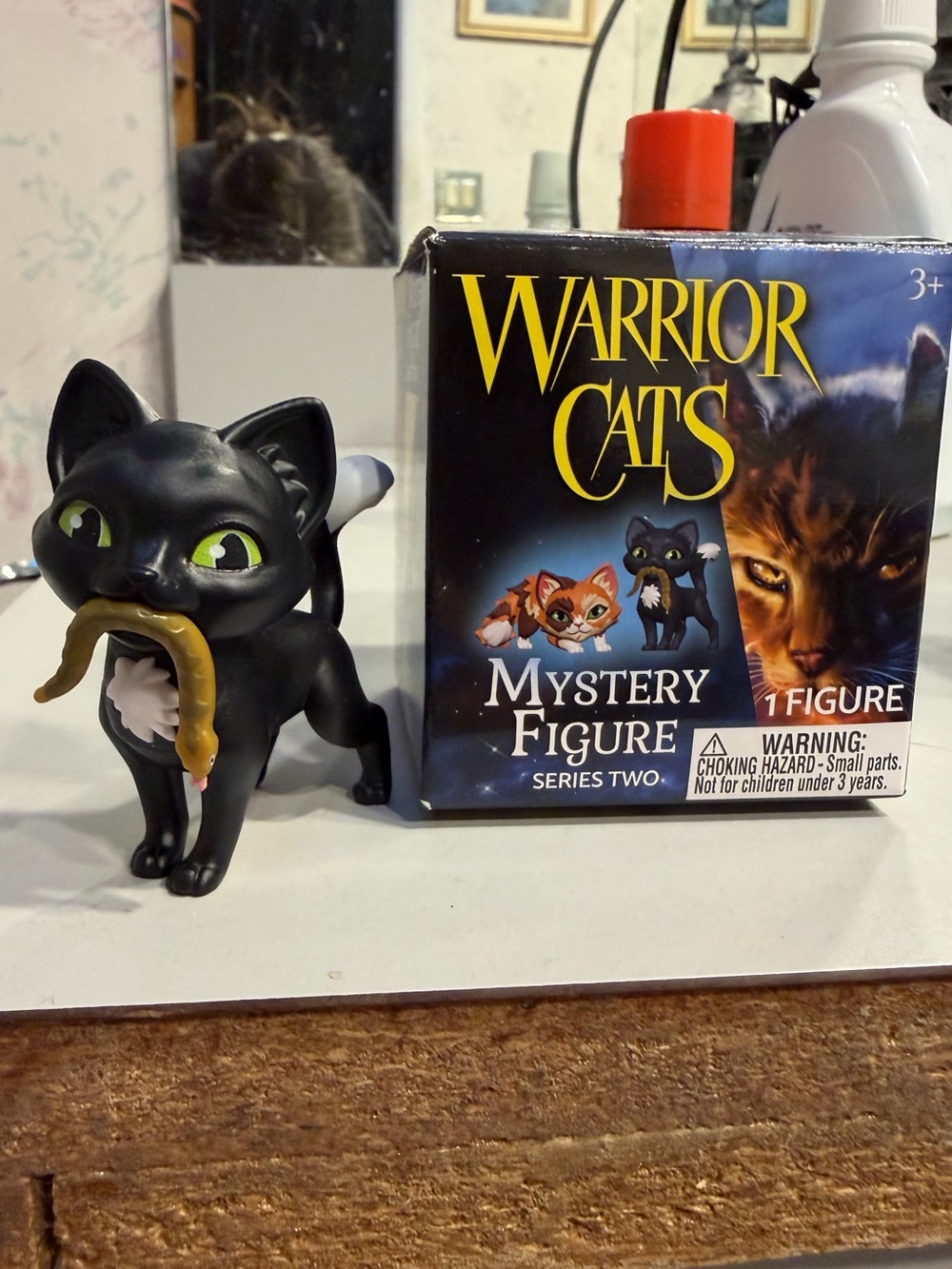 Warrior cats blind box mystery series 2 ravenpaw black cat vinyl figure